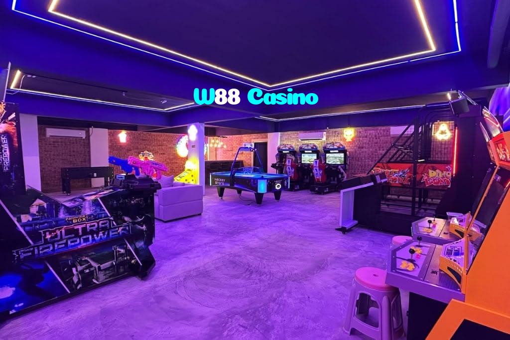 W88 Casino casino presented on mobile device in Pakistan with slots and live games
